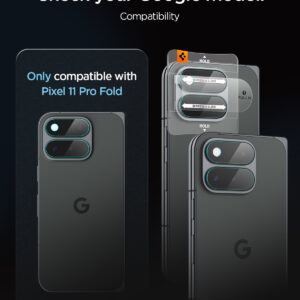Spigen Glass tR EZ Fit Optik Pro 2 Pack, crystal clear - Google Pixel 11 Pro Fold - Image 11