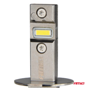 LED lemputės CANBUS H3 12V 60W 6000K 5600lm 2 vnt. AMiO - Image 1
