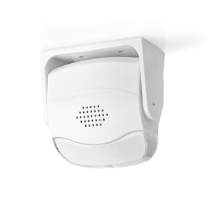 Judesio jutiklis su aliarmo funkcija, 3x AAA, 80dB, baltas - Image 1