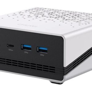 Chuwi UBox AMD Ryzen™ 5 6600H 16 GB DDR5-SDRAM 512 GB SSD Windows 11 Pro Mini PC Mini kompiuteris Sidabras
