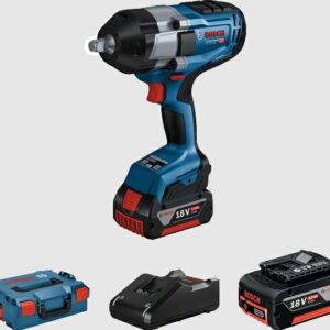 BOSCH SMŪGINIS VERŽLIASUKIS 1/2" GDS 18V-1000 2x5,0Ah 1000Nm LB
