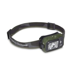 Black Diamond Storm 450 Alyva Ant galvos tvirtinamas žibintuvėlis