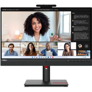Lenovo ThinkVision T24mv-30 kompiuterio monitorius 60,5 cm (23.8") 1920 x 1080 pikseliai „Full HD“ LED Juoda