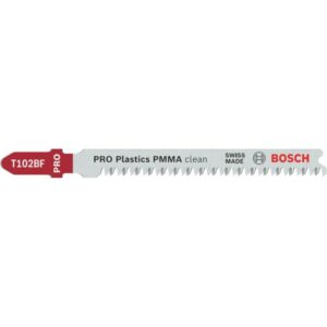 BOSCH PJŪKLELIS T PRO PLASTICS PMMA CLEAN T102BF 92 mm / 2 vnt.