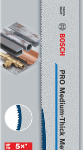 BOSCH PJŪKLELIS S PRO S1137BEF 1,1 x 25 x 225mm /5vnt.