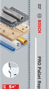 BOSCH PJŪKLELIS S PRO S1132VFR 0,9 x 19 x 225mm /5vnt. PADĖKLŲ REMONTUI