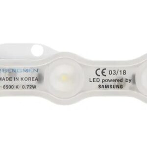 LED modulis, 12Vdc, 0.72W, SAMSUNG SMD, 77lm, 160°, 4000K, IP68, BERGMEN