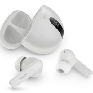 Philips TAT2520WT/00 Ausinės be mikrofono ir ausinės su mikrofonu Laisvų rankų įranga Bevielis Įkišamos į ausį Skambučiai / muzika Bluetooth Balta - Image 1