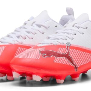 PUMA Ultra 7 Play FG/AG Jr Futbolas Unisekso stiliaus Raudona, Balta