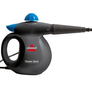 Bissell Steam Shot Nešiojamas garinis siurblys 0,36 L 1050 W Mėlyna, Titanas