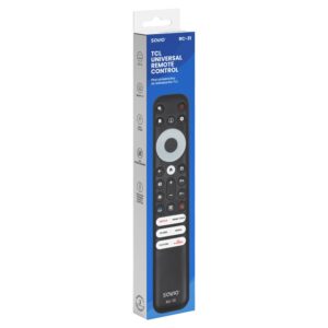 SAVIO RC-31 Universalus/pakaitinis nuotolinio valdymo pultas TCL televizoriui – SMART TV - Image 2