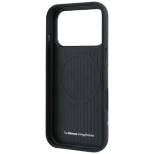 BMW M Quadrille Kevlar rašto trijų spalvų linijų ir metalinio logotipo MagSafe dėklas, skirtas iPhone 18 Pro / 17 Pro - Image 7