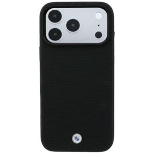 BMW Kevlar Metal Logo MagSafe dėklas, skirtas iPhone 18 Pro / 17 Pro, juodas - Image 3
