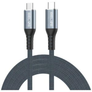 Beline Thunderbolt 4 USB-C Cable 1 m, 48V/5A, 40Gbps, 240W, 8K 60Hz, Black