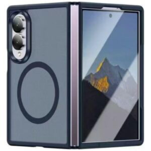 Dėklas Beline Soft Touch, skirtas Samsung Galaxy Z Fold8, tamsiai mėlynas