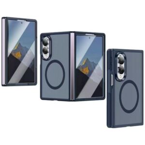 Dėklas Beline Soft Touch, skirtas Samsung Galaxy Z Fold8, tamsiai mėlynas - Image 4