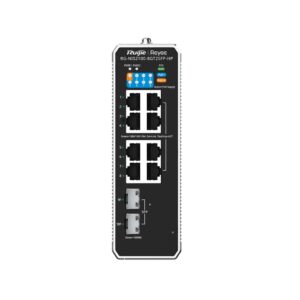 Ruijie Networks RG-NIS2100 Valdomas L2 Gigabit Ethernet (10/100/1000) Maitinimas per Eternetą (PoE) Juoda, Nerūdijančiojo plieno - Image 2