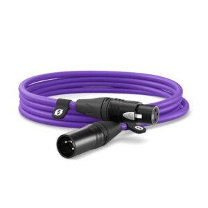 RØDE XLR3M-PU garso kabelis 3 m XLR Violetinė