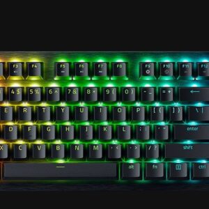 Razer Huntsman V3 Tenkeyless 8KHz klaviatūra Žaidimams USB QWERTY Anglų Juoda