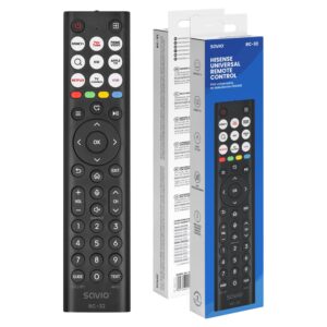SAVIO RC-32 Universalus/pakaitinis nuotolinio valdymo pultas HISENSE televizoriui – SMART TV - Image 3