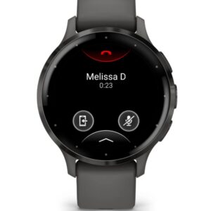 Garmin Venu 3S 3,05 cm (1.2") AMOLED 41 mm Skaitmeninis 390 x 390 pikseliai Lietimui jautrus ekranas Pilka „Wi-Fi“ GPS (palydovinis) - Image 2