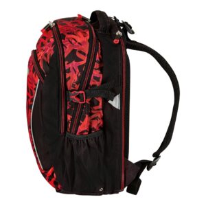 Herlitz Ultimate Graffiti kuprinė Sportinė kuprinė Juoda, Raudona Poliesteris - Image 3