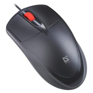 KOMPIUTERIO PELĖ DEFENDER ICON MB-057 OPTINIS 1000dpi JUODA SILENT CLICK - Image 1