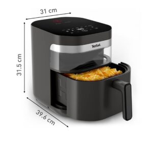 Tefal Easy Fry Infrared EY832HE0 gruzdintuvė Vienas 7 L Autonominės 2020 W Karšto oro gruzdintuvė Tamsiai Pilka - Image 3