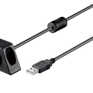 Kabelis USB A kištukas - USB A lizdas priveržiamas su varžtais 1.2m