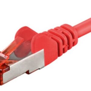 Kabelis FTP CAT6e LAN su jungtimis raudonas 5.0m