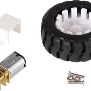 Variklis 6VDC su metaline pavara ir ratuku JOY-IT - Image 1