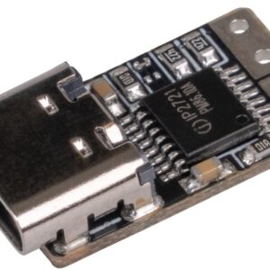 Išorinio akumuliatoriaus (Powerbank) su PD funkcija įtampos valdiklis su USB-C lizdu, lituojamais kontaktais(5V 9V 12V) JOY-IT