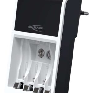 Automatinis greitas įkroviklis 1-4 NIMH AAA/AA, 9V su LED indikacija