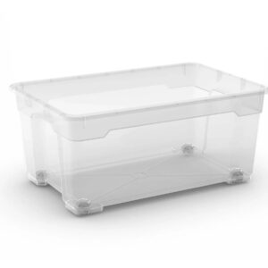 KETER DĖŽĖ 45L R-BOX 56x38x26cm SKAIDRI