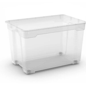 KETER DĖŽĖ 52L R-BOX 56x38x36cm XL SKAIDRI