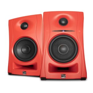 Kali Audio LP-UNF-R - dvi klausymosi kolonėlės su Bluetooth (raudonos)