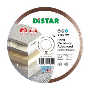 DISTAR DEIMANTINIS DISKAS HARD CERAMICS ADVANCED 180 x 1,4 x 8,5 x 25,4