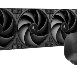 DeepCool LE360 V2 ZERO DARK Procesorius Aušinimo skysčiu rinkinys 12 cm Juoda 1 vnt
