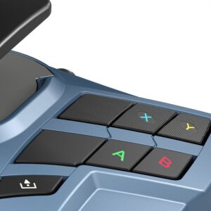 Thrustmaster TCA Sidestick X Airbus Edition Juoda, Mėlyna USB Orlaivio vairalazdė Analoginis / skaitmeninis PC, Xbox Series S, Xbox Series X - Image 3