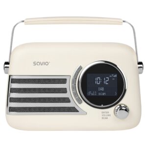 SAVIO RS-04 Nešiojamasis radijas, DAB+