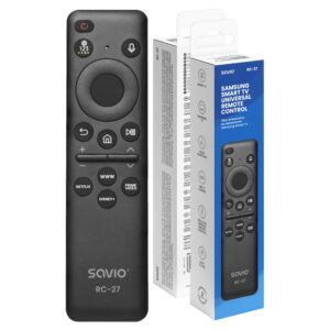 SAVIO RC-27 Universalus/pakaitinis nuotolinio valdymo pultas SAMSUNG televizoriui – SMART TV - Image 1