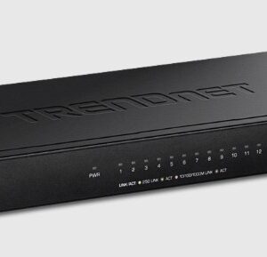 Trendnet TEG-S3160 tinklo komutatorius Ne-valdomas 2.5G Ethernet (100/1000/2500) Desktopas Juoda - Image 1