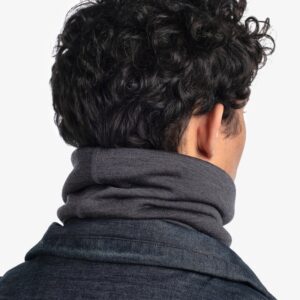 BUFF Daugiafunkcinis diržas MERINO HEAVYWEIGHT NECK WARMERSOLID GREY - Image 3