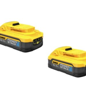 DEWALT AKUMULIATORIUS 18V 1,7Ah POWERSTACK DCBP034 2vnt.
