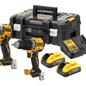 DEWALT KOMPLEKTAS COMBO 18V DCK2050H2T (DCD805, DCF850) 2x5,0Ah POWERSTACK
