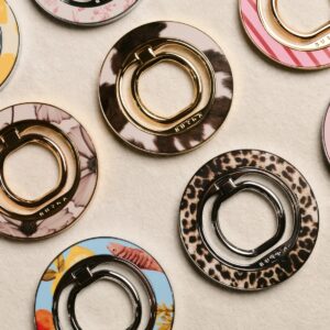 Burga Magnetic Ring Holder, Silver - Barely Yours - Image 2