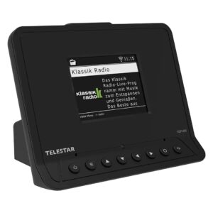 Telestar 5700400 radijo imtuvas Internetas Skaitmeninis Juoda - Image 1