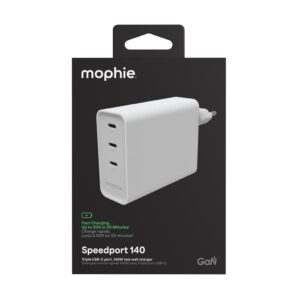 mophie Speedport 140 Universalus Balta AC Spartusis įkrovimas Vidaus - Image 2