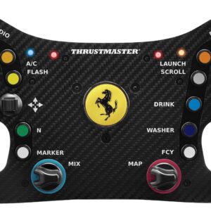 Thrustmaster Ferrari 488 GT3 Wheel Add-On Juoda USB Vairas Analoginis / skaitmeninis PC, Xbox One, Xbox One S, Xbox One X, Xbox Series S, Xbox Series X, PlayStation 4, PlayStation 5 - Image 1