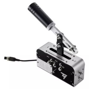 Thrustmaster TSS Handbrake Juoda, Sidabras USB Rankinis stabdys Analoginis / skaitmeninis PC, PlayStation 4, PlayStation 5, Xbox One, Xbox One S, Xbox One X, Xbox Series S, Xbox Series X - Image 2